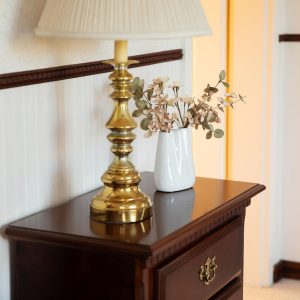 Aura Brass Diffuser — lifestyle detail, square
